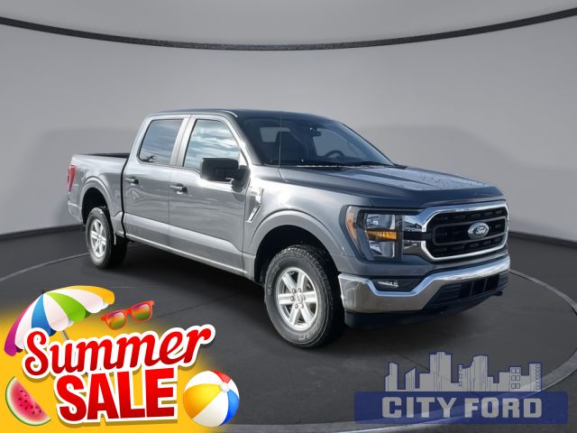 2023 Ford F-150 XL 4x4 SuperCrew 5.5' Box | 3.5L EcoBoost | Pre-Collision Assist | Lane-Keeping System | Parking Sensors | Curve Control
