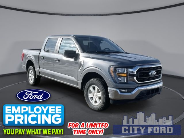 2023 Ford F-150 XL 4x4 SuperCrew 5.5' Box | 3.5L EcoBoost | Pre-Collision Assist | Lane-Keeping System | Parking Sensors | Curve Control