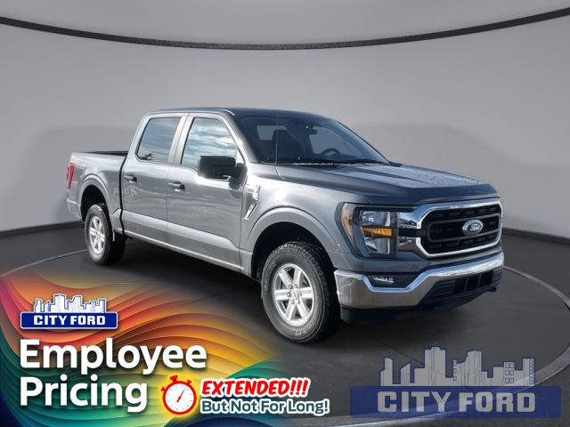 2023 Ford F-150 XL 4x4 SuperCrew 5.5' Box | 3.5L EcoBoost | Pre-Collision Assist | Lane-Keeping System | Parking Sensors | Curve Control