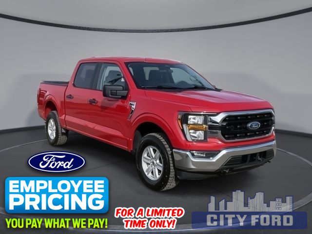 2023 Ford F-150 XL 4x4 SuperCrew 5.5' Box | Pre-Collision Assist | Lane-Keeping System | Navigation System | Apple CarPlay