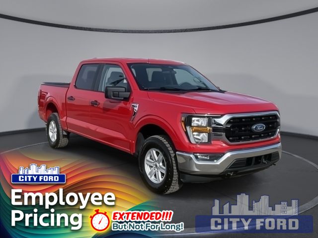 2023 Ford F-150 XL 4x4 SuperCrew 5.5' Box | Pre-Collision Assist | Lane-Keeping System | Navigation System | Apple CarPlay