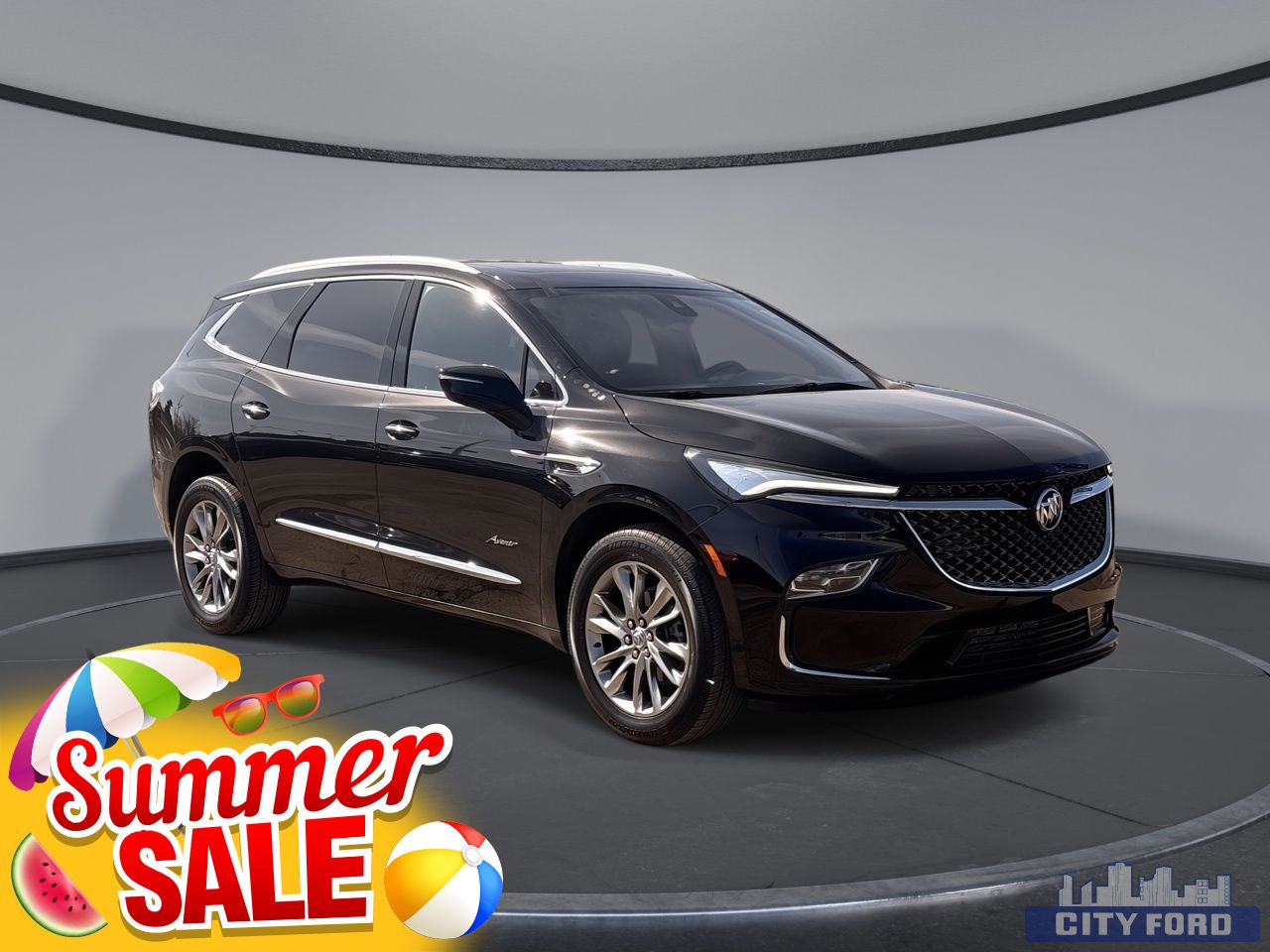 Black 2024 Buick Enclave Avenir AWD SUV / Crossover Four-Wheel Drive 9-Speed Automatic