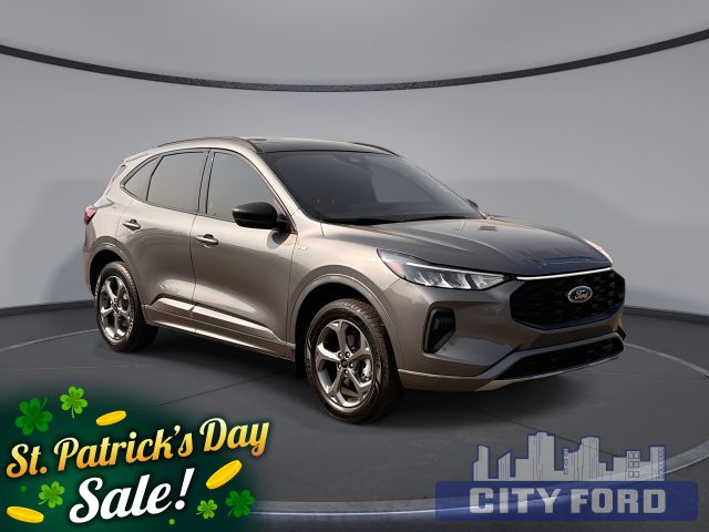 2024 Ford Escape ST-Line AWD | Navigation I Power Heated Seats I Heated Steering Wheel I Lane Keeping System I Reverse Camera I Remote Start