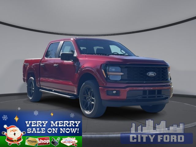 2024 Ford F-150 STX 4x4 SuperCrew 5.5' Box | STX BLACK APPEARANCE PKG. | MOBILE OFFICE PKG.