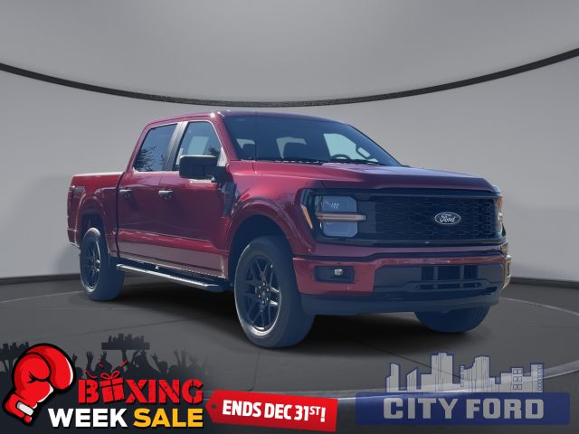 2024 Ford F-150 STX 4x4 SuperCrew 5.5' Box | STX BLACK APPEARANCE PKG. | MOBILE OFFICE PKG.