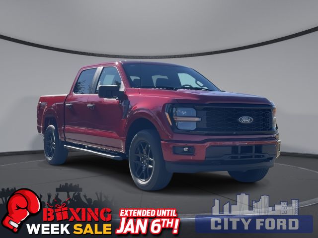 2024 Ford F-150 STX 4x4 SuperCrew 5.5' Box | STX BLACK APPEARANCE PKG. | MOBILE OFFICE PKG.