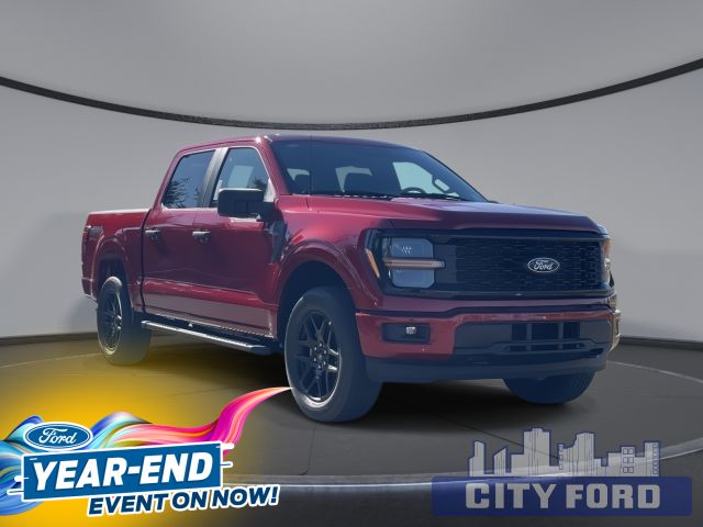 2024 Ford F-150 STX 4x4 SuperCrew 5.5' Box | STX BLACK APPEARANCE PKG. | MOBILE OFFICE PKG.