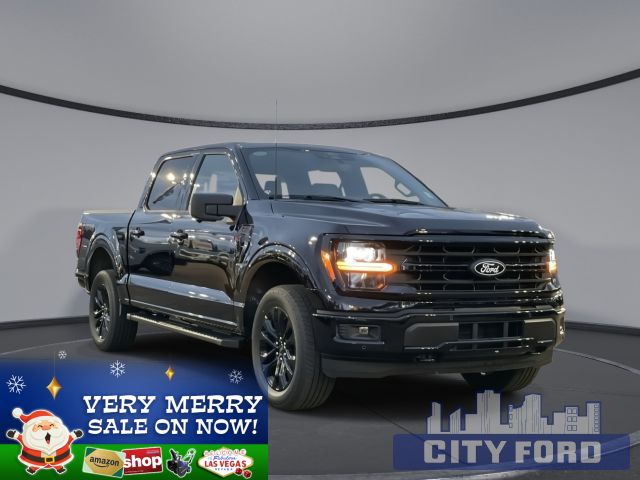 2024 Ford F-150 XLT 4x4 SuperCrew  | BLACK APPEARANCE PKG | TWIN PANEL MOONROOF | BLUECRUISE | Voice-Activated Touchscreen Navigation System