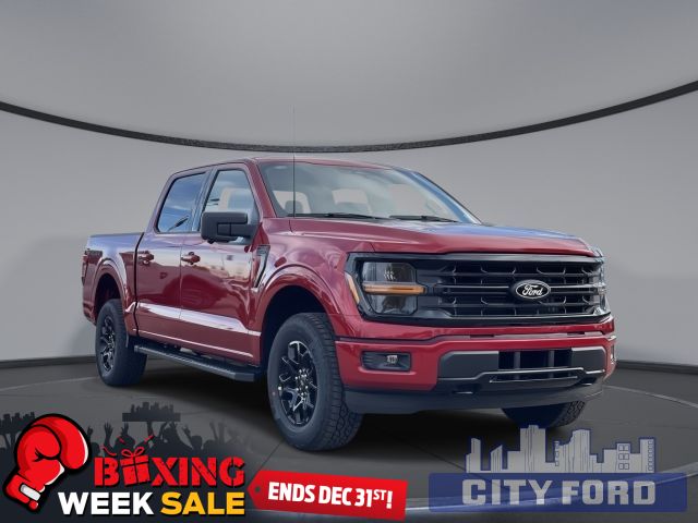 2024 Ford F-150 XLT 4x4 SuperCrew  | BLACK APPEARANCE PKG. | TOW/HAUL PKG | Voice-Activated Touchscreen Navigation System