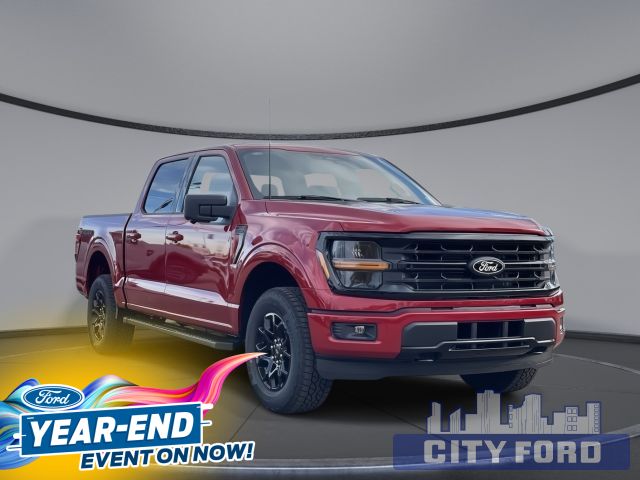 2024 Ford F-150 XLT 4x4 SuperCrew  | BLACK APPEARANCE PKG. | TOW/HAUL PKG | Voice-Activated Touchscreen Navigation System