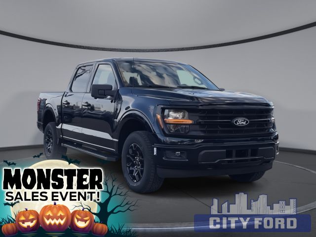 2024 Ford F-150 XLT 4x4 SuperCrew 5.5' Box | BLACK APPEARANCE PKG | 301A