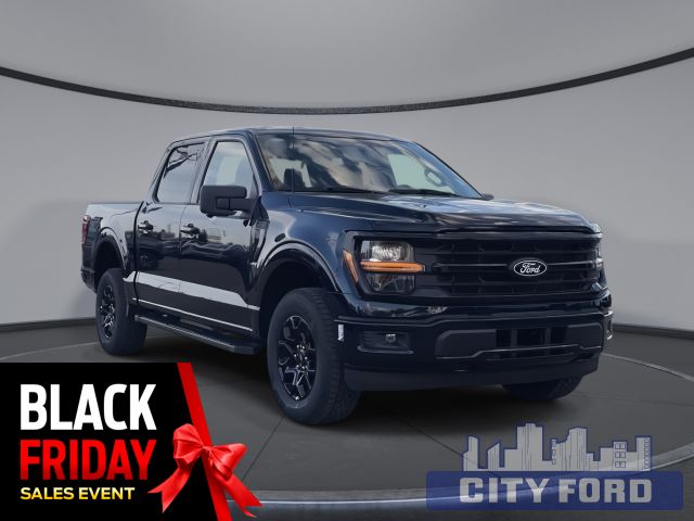 2024 Ford F-150 XLT 4x4 SuperCrew 5.5' Box | BLACK APPEARANCE PKG | 301A