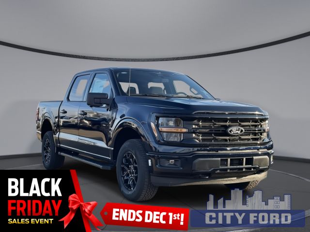 2024 Ford F-150 XLT 4x4 SuperCrew  | BLACK APPEARANCE PKG | TOW/HAUL PKG | Voice-Activated Touchscreen Navigation System