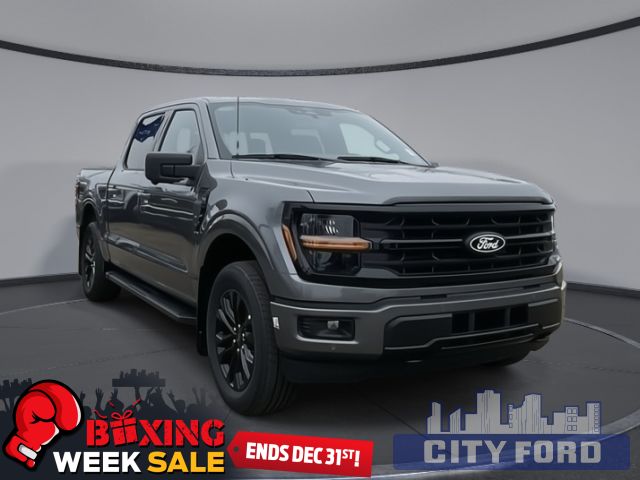 2024 Ford F-150 XLT 4x4 SuperCrew 5.5' Box | BLACK APPEARANCE PKG. | TWIN PANEL MOONROOF | BLUECRUISE | BED UTILITY PKG.