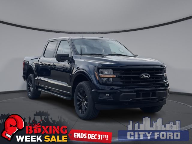 2024 Ford F-150 XLT 4x4 SuperCrew | TWIN PANEL MOON ROOF | BLACK APPEARANCE PKG | Adaptive Cruise Control | Voice-Activated Touchscreen Navigation System