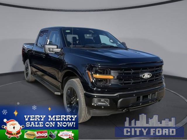 2024 Ford F-150 XLT 4x4 SuperCrew 5.5' Box | BLACK APPEARANCE PKG. | TWIN PANEL MOONROOF | BLUECRUISE | 