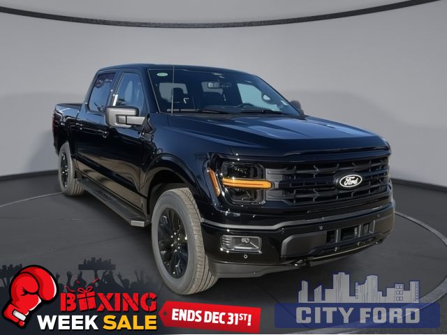 2024 Ford F-150 XLT 4x4 SuperCrew 5.5' Box | BLACK APPEARANCE PKG. | TWIN PANEL MOONROOF | BLUECRUISE | 