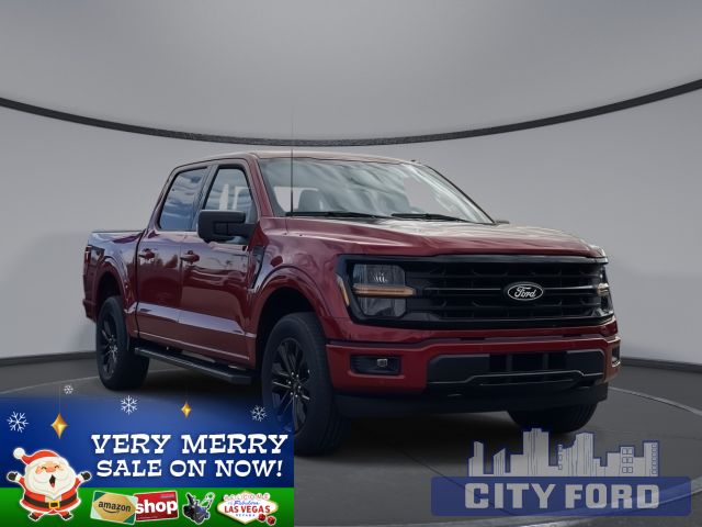 2024 Ford F-150 XLT 4x4 SuperCrew  | BLACK APPEARANCE PKG | TWIN PANEL MOON ROOF | Adaptive Cruise Control with Stop-and-Go | Pre-Collision Assist