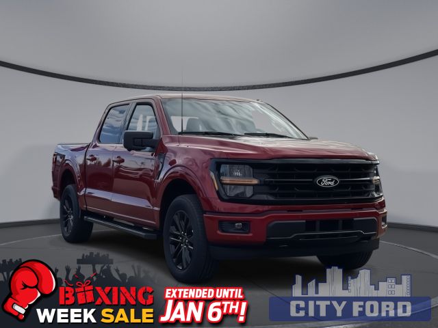 2024 Ford F-150 XLT 4x4 SuperCrew  | BLACK APPEARANCE PKG | TWIN PANEL MOON ROOF | Adaptive Cruise Control with Stop-and-Go | Pre-Collision Assist