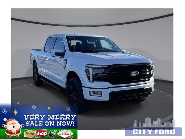 2024 Ford F-150 Lariat 4x4 SuperCrew 5.5' Box | BLACK APPEARANCE PKG. | TWIN PANEL MOONROOF | BLUECRUISE