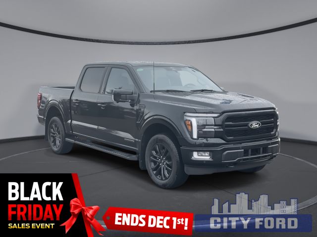 2024 Ford F-150 Lariat 4x4 SuperCrew  | BLACK APPEARANCE PKG | HYBRID l BLUECRUISE | 502A | FX4