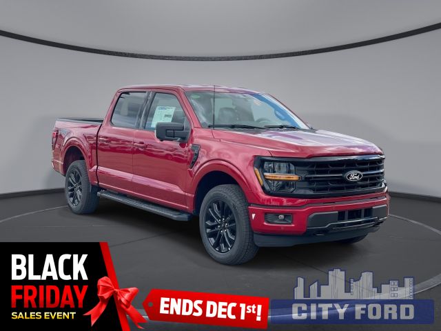 2024 Ford F-150 XLT 4x4 SuperCrew 5.5' Box | BLACK APPEARANCE PKG | BLUECRUISE