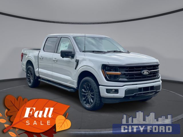 2024 Ford F-150 XLT 4x4 SuperCrew  | BLACK PACKAGE | 303A | TWIN MOON ROOF