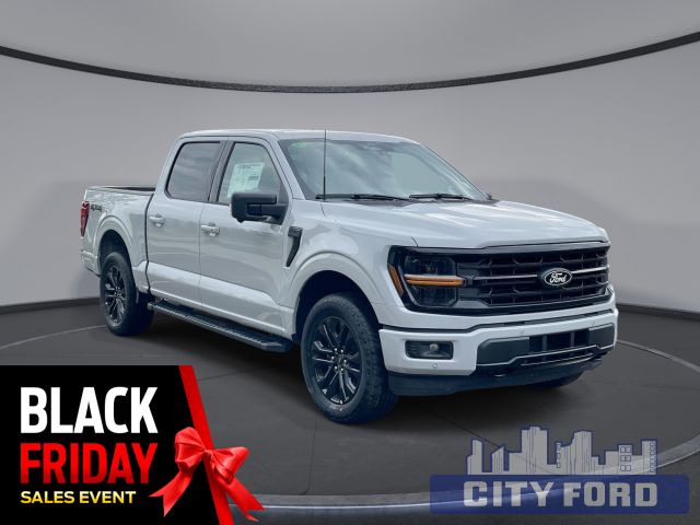 2024 Ford F-150 XLT 4x4 SuperCrew  | BLACK PACKAGE | 303A | TWIN MOON ROOF