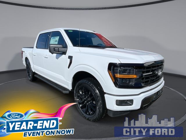 2024 Ford F-150 XLT 4x4 SuperCrew 5.5' Box | BLACK APPEARANCE PKG | Adaptive Cruise Control | Voice-Activated Touchscreen Navigation System