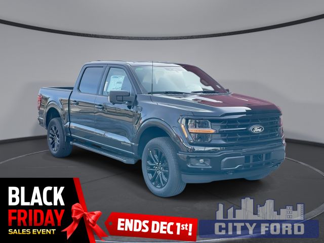 2024 Ford F-150 XLT 4x4 SuperCrew  | HYBRID | BLACK APPEARANCE PKG | MOBILE OFFICE PKG.   Adaptive Cruise Control | Voice-Activated Touchscreen Navigation System