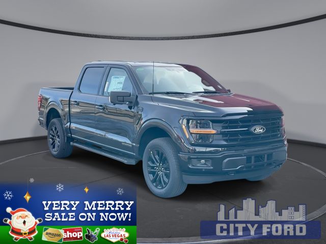 2024 Ford F-150 XLT 4x4 SuperCrew  | HYBRID | BLACK APPEARANCE PKG | MOBILE OFFICE PKG.   Adaptive Cruise Control | Voice-Activated Touchscreen Navigation System