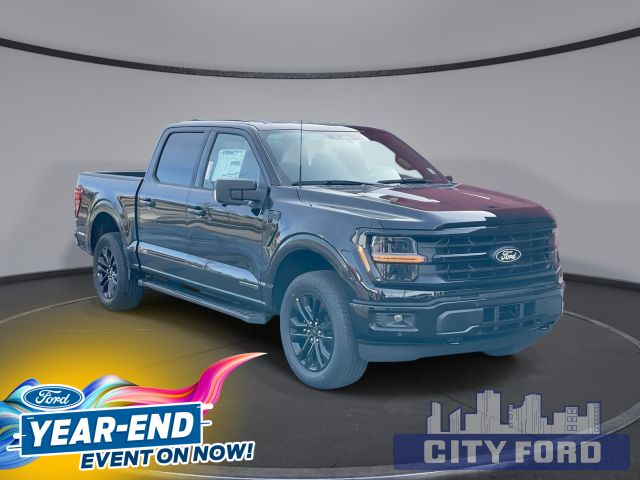 2024 Ford F-150 XLT 4x4 SuperCrew  | HYBRID | BLACK APPEARANCE PKG | MOBILE OFFICE PKG.   Adaptive Cruise Control | Voice-Activated Touchscreen Navigation System