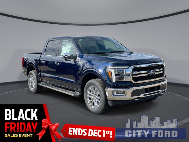 2024 Ford F-150 Lariat 4x4 SuperCrew  | 501A | FX4 | PANO ROOF | MOBILE OFFICE PKG. | BLUECRUISE