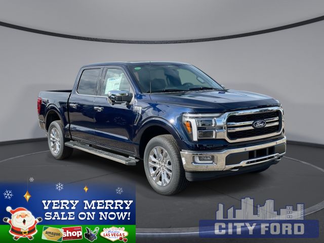 2024 Ford F-150 Lariat 4x4 SuperCrew  | 501A | FX4 | PANO ROOF | MOBILE OFFICE PKG. | BLUECRUISE