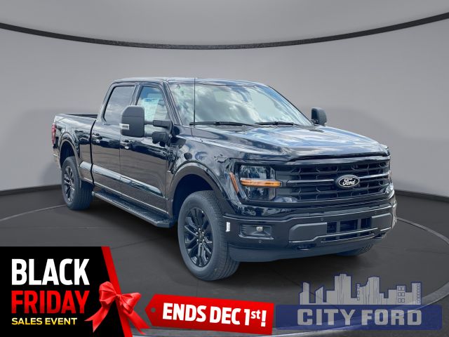 2024 Ford F-150 XLT 4x4 SuperCrew  | Black apperance pkg I Twin Panel Moonroof I Tow Haul Pkg I Tailgate Step