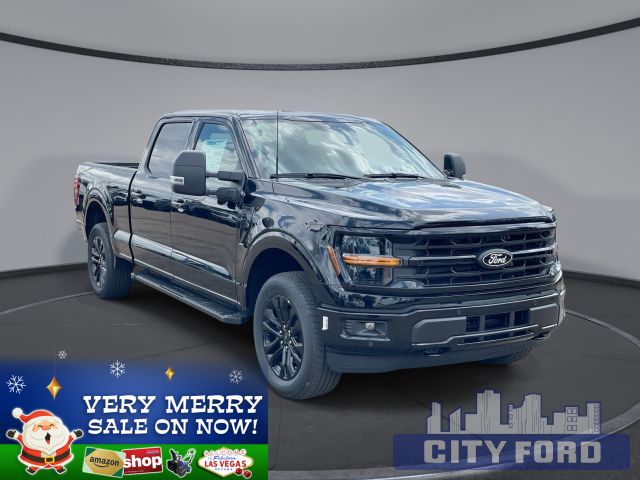 2024 Ford F-150 XLT 4x4 SuperCrew  | Black apperance pkg I Twin Panel Moonroof I Tow Haul Pkg I Tailgate Step