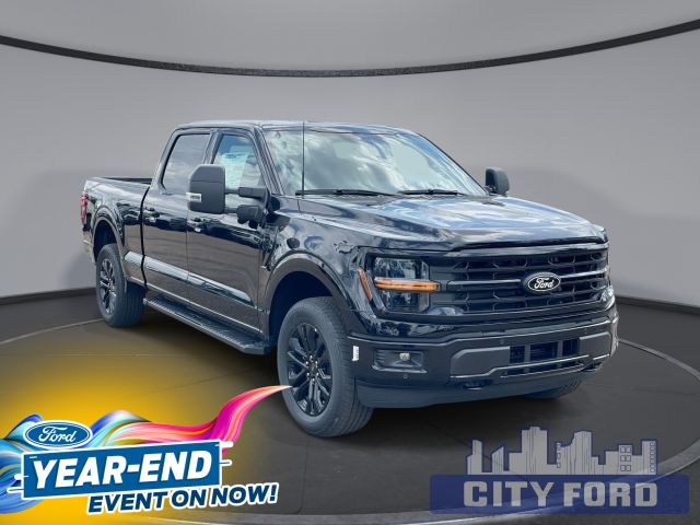 2024 Ford F-150 XLT 4x4 SuperCrew  | Black apperance pkg I Twin Panel Moonroof I Tow Haul Pkg I Tailgate Step