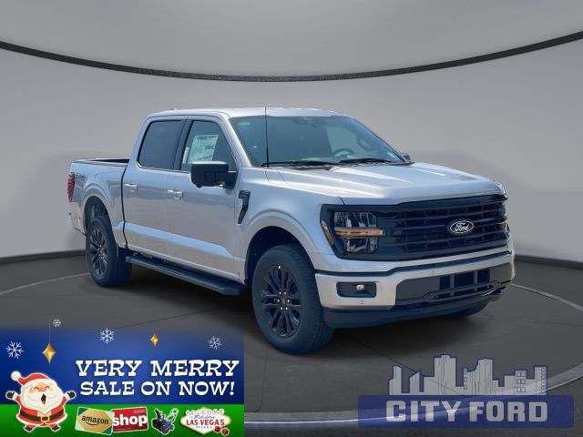 2024 Ford F-150 XLT 4x4 SuperCrew 5.5' Box | BLACK APPEARANCE PKG. | FX4 | BLUECRUISE