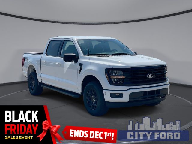 2024 Ford F-150 XLT 4x4 SuperCrew  | BLACK APPEARANCE PKG | Adaptive Cruise Control | Voice-Activated Touchscreen Navigation System