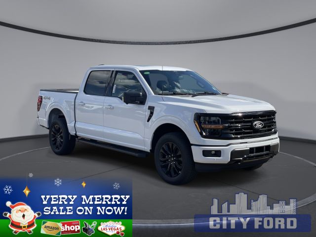 2024 Ford F-150 XLT 4x4 SuperCrew 5.5' Box | BLACK APPEARANCE PKG. | MOONROOF | BLUECRUISE