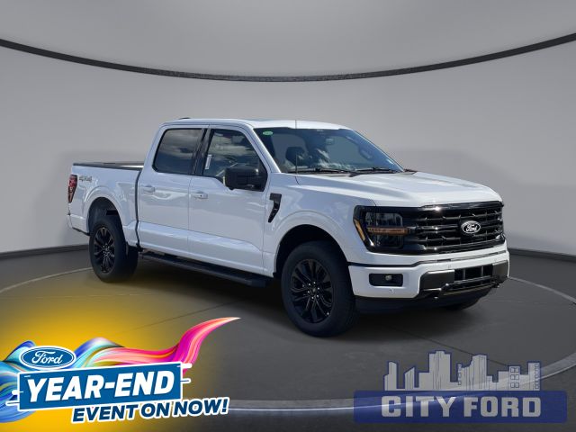 2024 Ford F-150 XLT 4x4 SuperCrew 5.5' Box | BLACK APPEARANCE PKG. | MOONROOF | BLUECRUISE