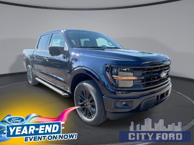 2024 Ford F-150 XLT 4x4 SuperCrew  | Black Appearance Pkg I Twin Moonroof I Tailgate Step I Lane Keeping System 