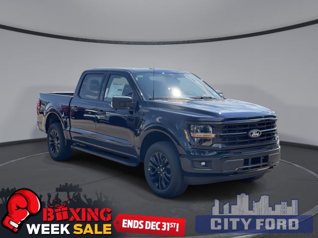 2024 Ford F-150 XLT 4x4 SuperCrew 5.5' Box | BLACK APPEARANCE PKG. | MOONROOF | BLUECRUISE | TOW/HAUL PKG.