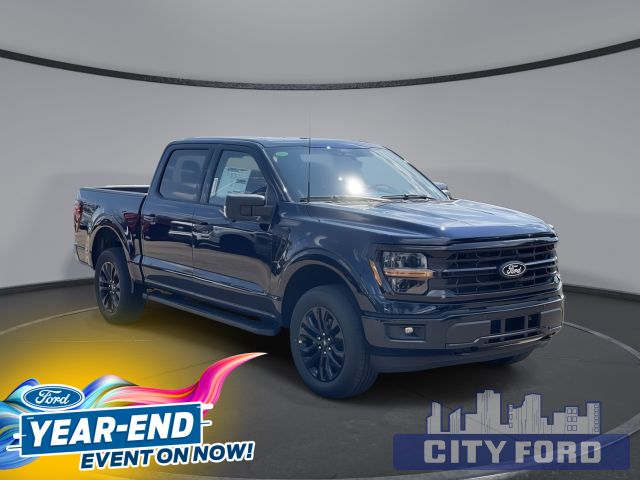 2024 Ford F-150 XLT 4x4 SuperCrew 5.5' Box | BLACK APPEARANCE PKG. | MOONROOF | BLUECRUISE | TOW/HAUL PKG.