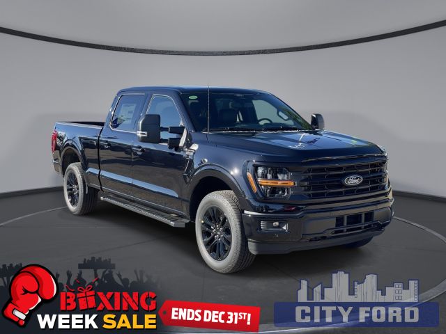 2024 Ford F-150 XLT 4x4 SuperCrew 6.5' Box | BLACK APPEARANCE PKG. | MOONROOF | BLUECRUISE | TOW/HAUL PKG.