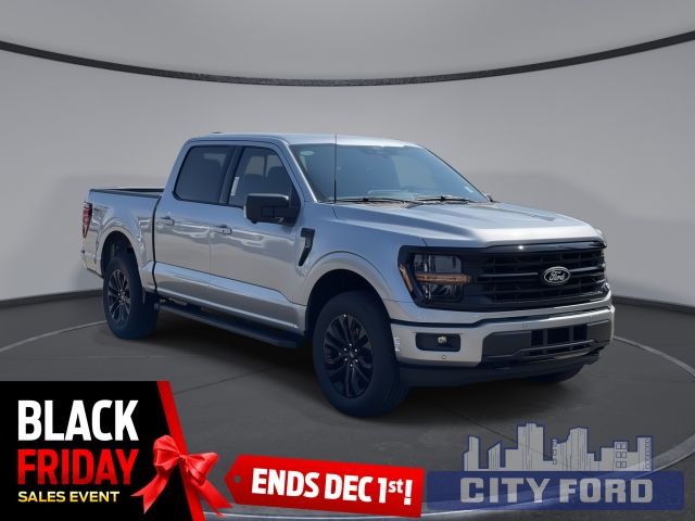 2024 Ford F-150 XLT 4x4 SuperCrew  | TWIN MOON ROOF | BLACK APPEARANCE PACKAGE | 303A