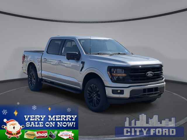 2024 Ford F-150 XLT 4x4 SuperCrew  | TWIN MOON ROOF | BLACK APPEARANCE PACKAGE | 303A