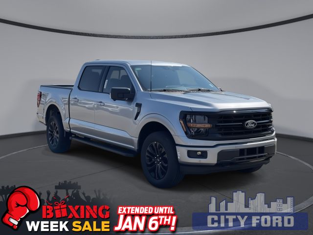 2024 Ford F-150 XLT 4x4 SuperCrew  | TWIN MOON ROOF | BLACK APPEARANCE PACKAGE | 303A