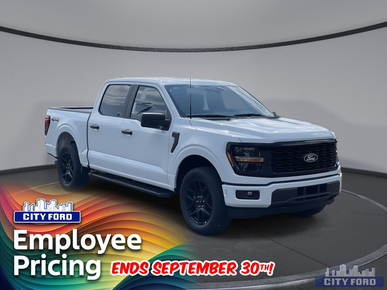 New 2024 Ford F-150 STX 4x4 SuperCrew 