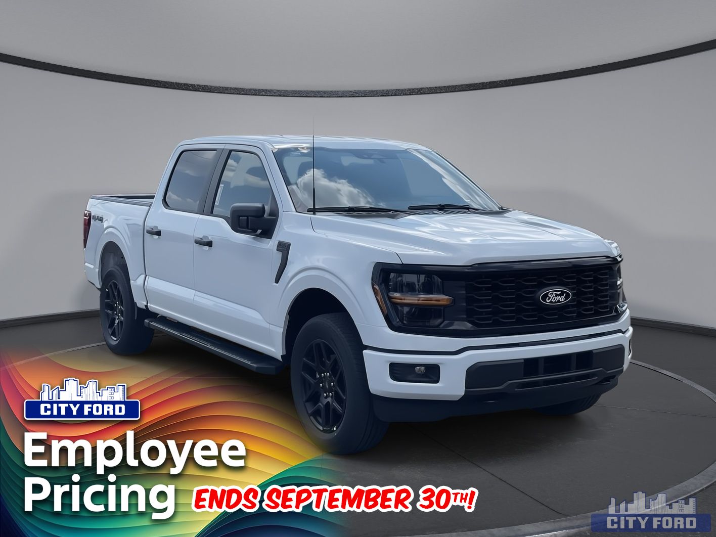 New 2024 Ford F-150 STX 4x4 SuperCrew 